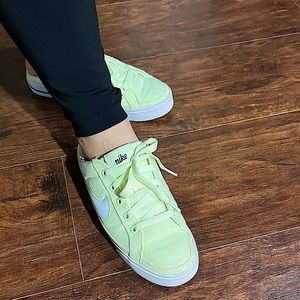 Mint highlight Nike shoes